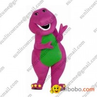 barney mascot costume