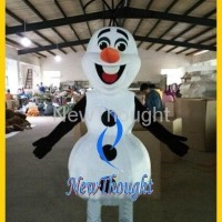 Frozen Snowman Olaf Mascot Costume for Adult