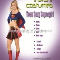 Halloween girl  Teen Sexy Supergirl costume