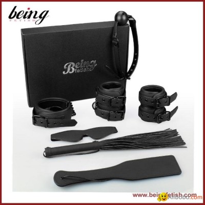 7 pcs  Love Bed Bondage Set Kit Restraints Straps Soft Wrist And Ankle Cuffs Fetpicture1