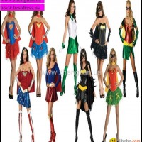 Female Women Adult Licensed Superhero Fancy Dress Costume Halloween Outfit New