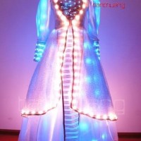 Remote Control LED Light Stage Show Costume