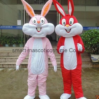 adult easter rabbit Bunny mascot costumepicture1