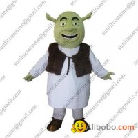 Shrek mascot costume