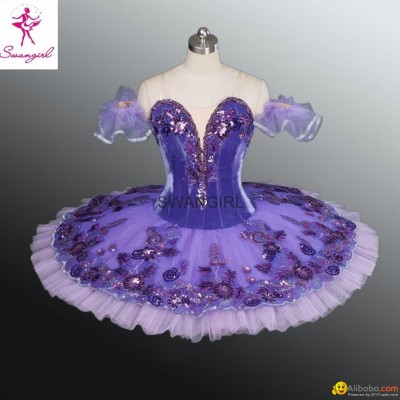 Adult&Child wholesale purple ballet tutupicture1