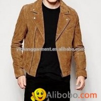 Men''s Suede Biker Jacket