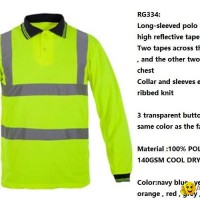 worker reflective wear polo shirt workwear