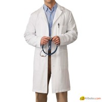 Factory custom white lab coat