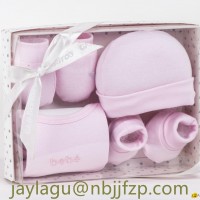 4PCS NEW BORN BABY GIFT SET