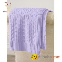 New style Kids Bright Colors Warm Cable Throw Blankets