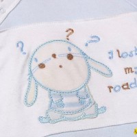 New Born Baby splicing cotton pajamas set