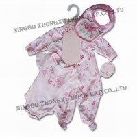 infant garment 3pcs set