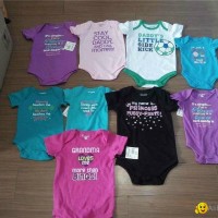 Baby stock clothes-New born BB stock romper,jumpsuit stock lots