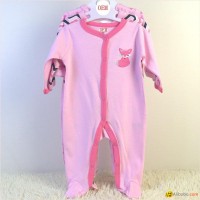 China baby garment OEM order factory offer baby sleepers 3 pack set