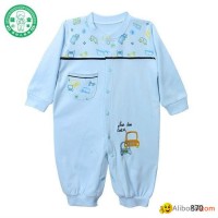 Newborn 100% cotton long sleeve baby romper suits baby boy onesie