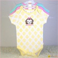 newborn baby bodysuits 3 pk set OEM factory China