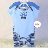 China baby garment OEM factory makes baby sets according to customers' samples