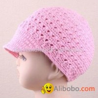 Crochet Visor Hat