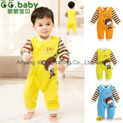 Spring Autumn Long Sleeve Cotton Romper For Babies Unisex Newborn Baby Jumpsuitpicture1