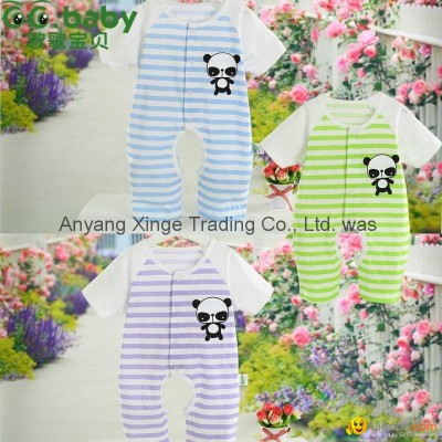 2015 Summer Baby Romper Panda Baby Boy Girl Jumpsuit Romper Newborn Creeperspicture1