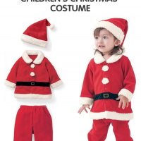 New Arrival Outfit Baby Clothes Kids Cosplay Santa Claus Children Costumes New Y