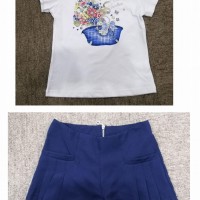 GIRL'S T-SHIRT AND SHORT SETS