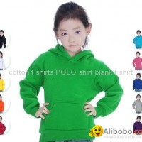 Kids cotton hoodie 400G cotton hoodie with fleece