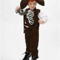 Caribbean Boy Pirate Child Halloween Costume