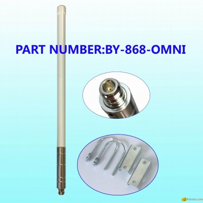 868Mhz omni Antennas，Omni 868mhz Fiberglass Antenna Wall Mountpicture1