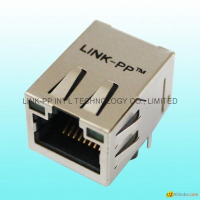 RJ-049TA1 Single Port RJ45 Connector with integrated transformer Magneticspicture1