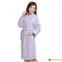 Pure Cotton Terry Womens Bathrobe