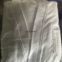 100% Cottone velour bathrobe