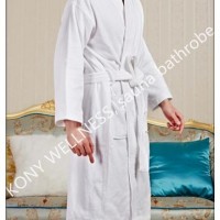 Customized cotton Sauna bathrobe from China