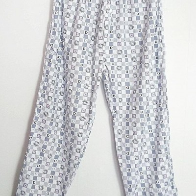 men's woven cotton large size pyjama pantspicture1