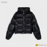 CROPPED TRIOMPHE DOWN JACKET IN LIGHTWEIGHT NYLON WOMEN Puffer Jacket