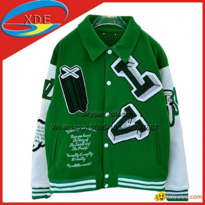 MULTI-PATCHES VARSITY BLOUSON,               Coats, Men Coatspicture1