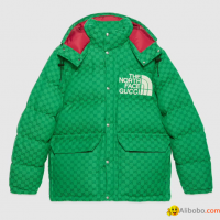 The North Face x       down coat Green Men padded jacket