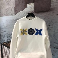 lower monogram embroidered sweatshirt     weashirt