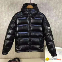 Men Maya Jacket Black Fashion Maya down coats with hood