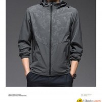 Men's fashion jacket tide brand Korean Hooded Jacket