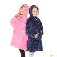 portable cozy Hoodie outdoor warm sweatshirt blanket for winter