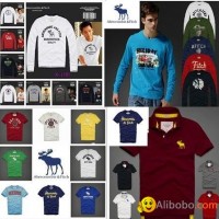 NWT Abercrombie & Fitch Rugby Polos T Shirt Mens Various Color Size S&M&L&XL