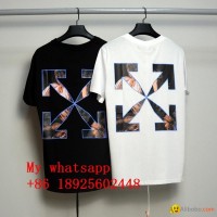 Wholesale OFF-WHITE short t-shirt  Man & Women  t-shirts OFF-WHITE best price