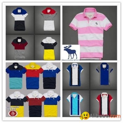 Abercrombie And Fitch Mens Polo Shirt a&f Rugby Polos Shirts af polos shirts toppicture1