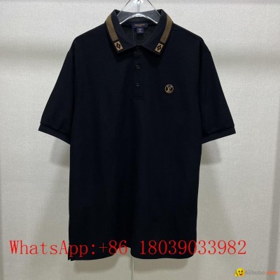 Newest luxury T-shirts authentic quality embroidered letter men shirt polo shirtpicture1