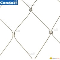 1.5mm 120mm x 210mm Flexible Stainless Cable Wire Mesh