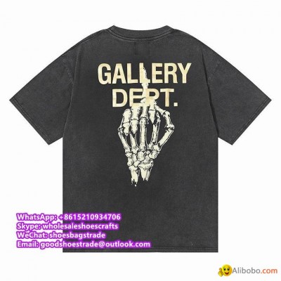 Gallery Dept Tshirts Gallery Dept shorts letter printing street hiphop loose AAPpicture1