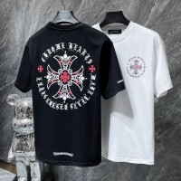 1:1 High Quality Chrome Hearts New Short Sleeve T-shirt Luxury  fashion shirt