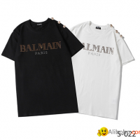 HOT Balmain tshirt classical lady t-shirt man top short sleeve balmaincloth