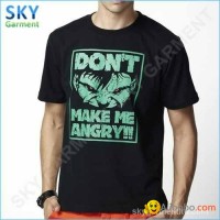 100% Cotton Short Sleeve Men T Shirt China